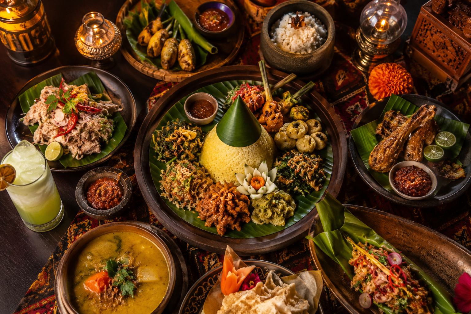 Welcoming Balinese dinner hosted by Out in Asia